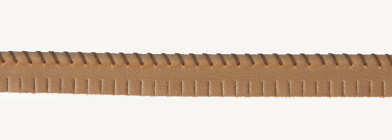 Art. PPSFO DX9R3 - Profilo piano sint. frastagliato duraflex orlato m/m 9R3