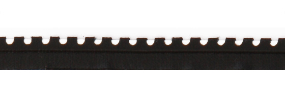 Art. PBCS 1B070 - Profilo bucato sint. Bucatura 1 m/m 7