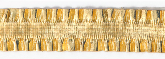 Art. MESAOA9/24 - Mignon elasticizz. sint. arricciato coagulato oro/arg. m/m 9/24