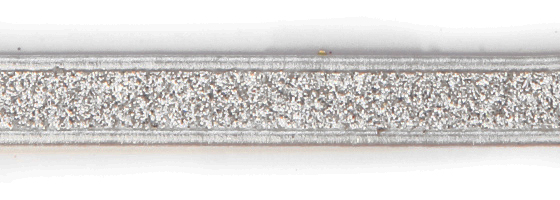 Art. MBAGOA10/7 - Mignon binario coagulato oro/arg. accopp. glitter m/m 10/7