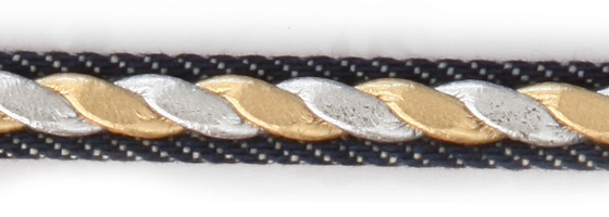 Art. MBATGM8T4 - Mignon binario gins accoppiato treccia m/m 8