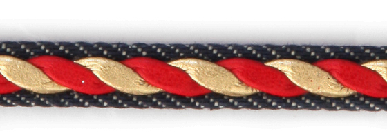 Art. MBATGM8T4 - Mignon binario gins accoppiato treccia m/m 8