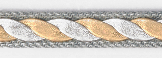 Art. MBATGM13T8 - Mignon binario gins accoppiato treccia m/m 13