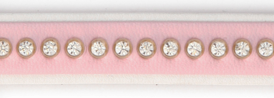 Art. MAMBS C13/10 - Profilo sint. coagulato bucato strass m/m 13/10