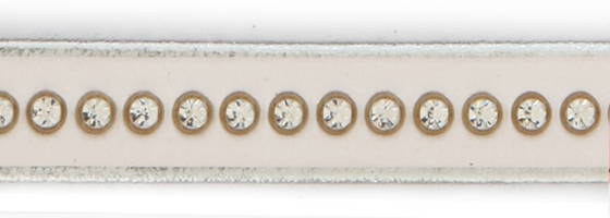 Art. MAMBS C13/10 - Profilo sint. coagulato bucato strass m/m 13/10