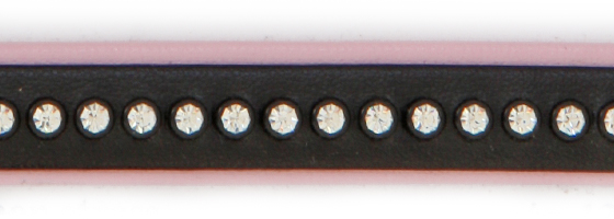 Art. MAMBS C13/10 - Profilo sint. coagulato bucato strass m/m 13/10